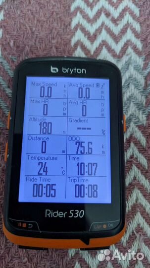 Велокомпьютер Bryton Rider 530