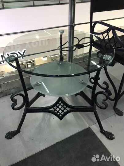 Скамейка и столик для улицы