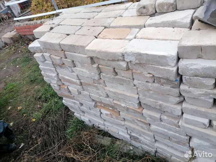 Кирпич белый бу