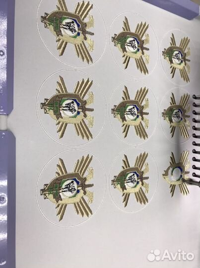 Шевроны, вышивка