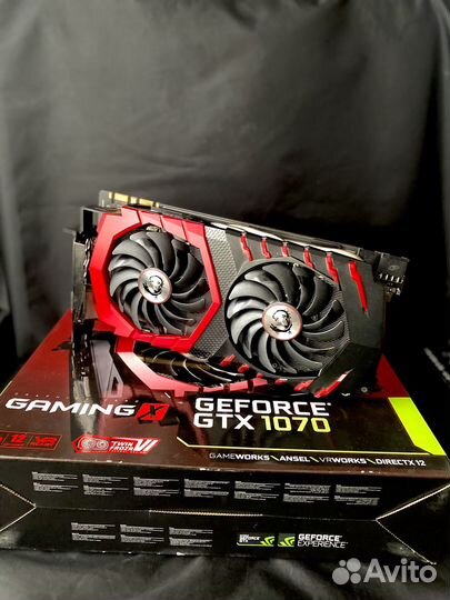 Видеокарта gtx 1070 8gb