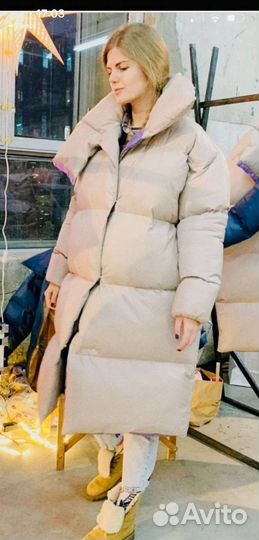 Пуховик женский KAK vata Oversize