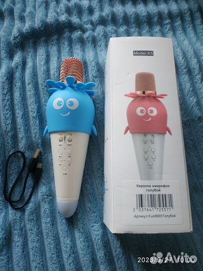 Караоке микрофон детский