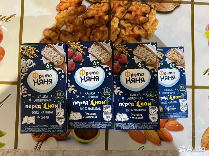 Каша фруто няня на ночь