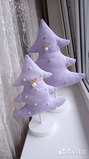 Елка декоративная текстильная (декор)