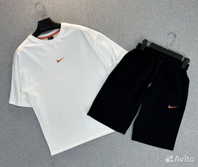 Летний костюм шорты и футболка Nike (44-54)