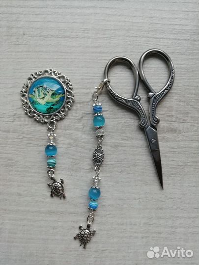 Маячок для ножниц и магнитик для игл