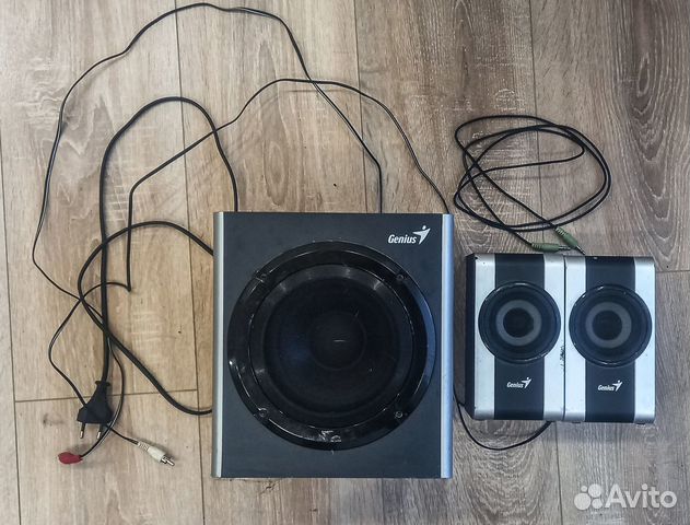 Колонки Genius SW-HF2.1 1200 с сабвуфер'ом купить в Казани ...
