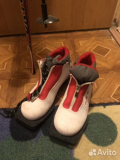 Детские лыжи с ботинками