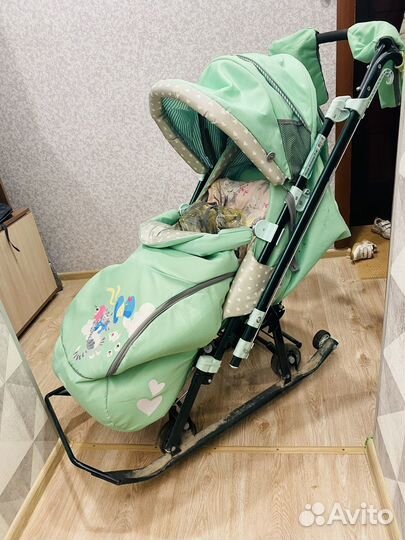 Коляска санки