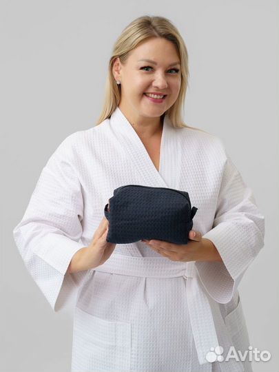 Халат банный вафельный Артикул 1512 - 1509