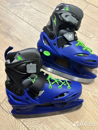 Коньки детские раздвижные 30 33