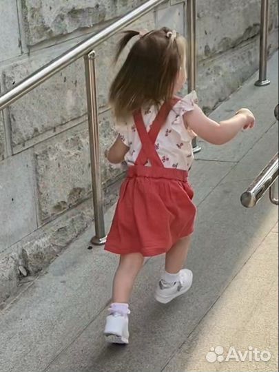 H&M Сарафан с футболкой 92 р-р