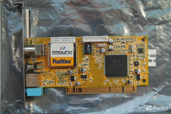 TV/FM PCI тюнер prolink PixelView