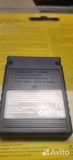 Memory card 2 карта памяти для PS2 Playstation 2