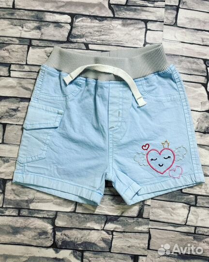 Шорты на девочку новые 104