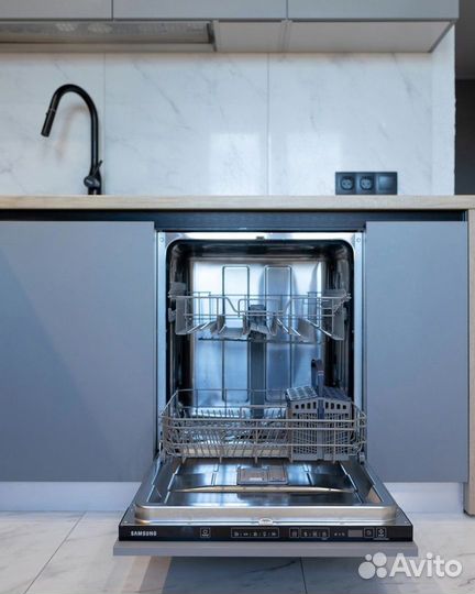 Кухня серая матовая от производителя