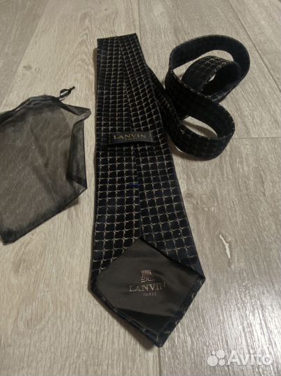 Галстук Lanvin, шёлк в идеале