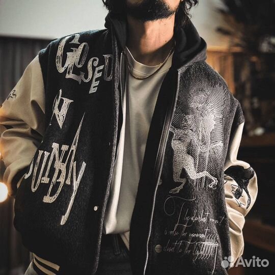 Бомбер balenciaga type satan y2k