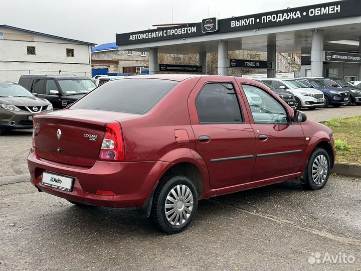 Renault Logan 1.4 МТ, 2010, 193 635 км