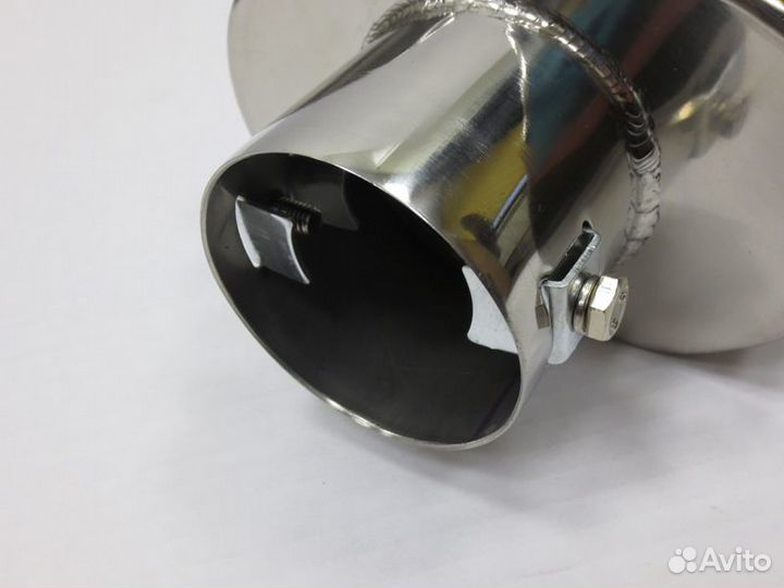 Насадка на глушитель нержавеющая сталь 1004