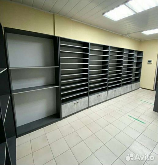 Стеллажи для табака и кальянов