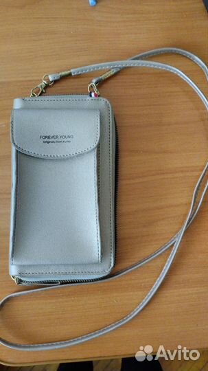 Кошелёк+ чехол под телефон 2в1 в виде сумочки