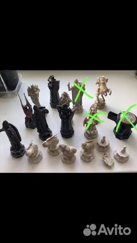 Шахматы гарри поттер, доска, боковая панель