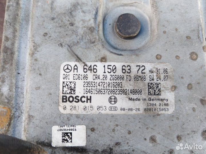 Блок управления двигателем (эбу ) Mercedes-Benz