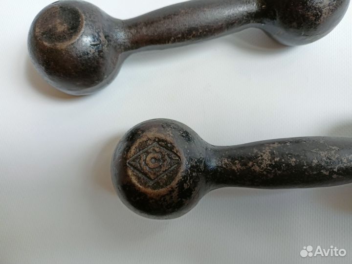 Гантели СССР 1,5 кг
