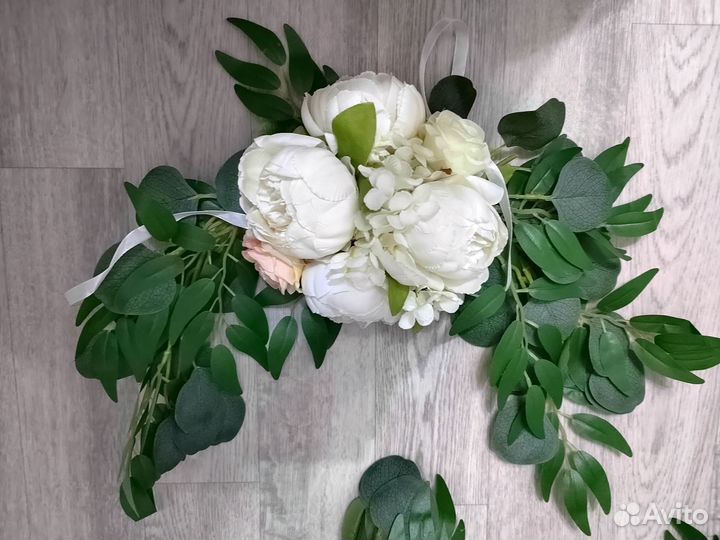 Цветы для президиума свадебного