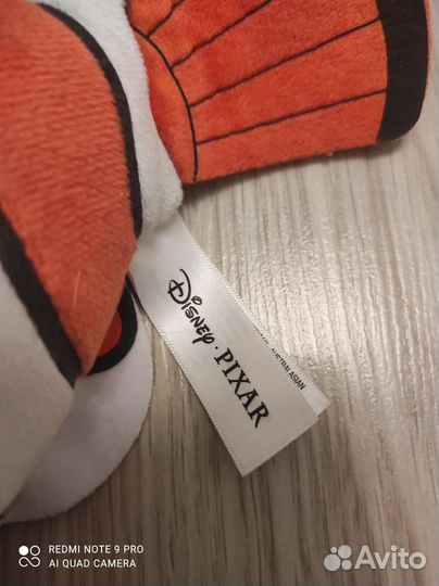 Мягкие игрушки кубики рыбки Немо Дори