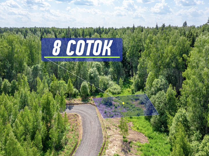 Участок 8 сот. (ИЖС)