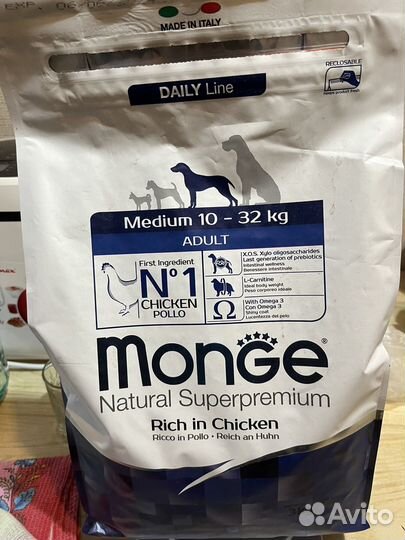 Корм для собак Monge