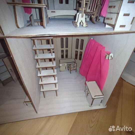 Домик кукольный из фанеры