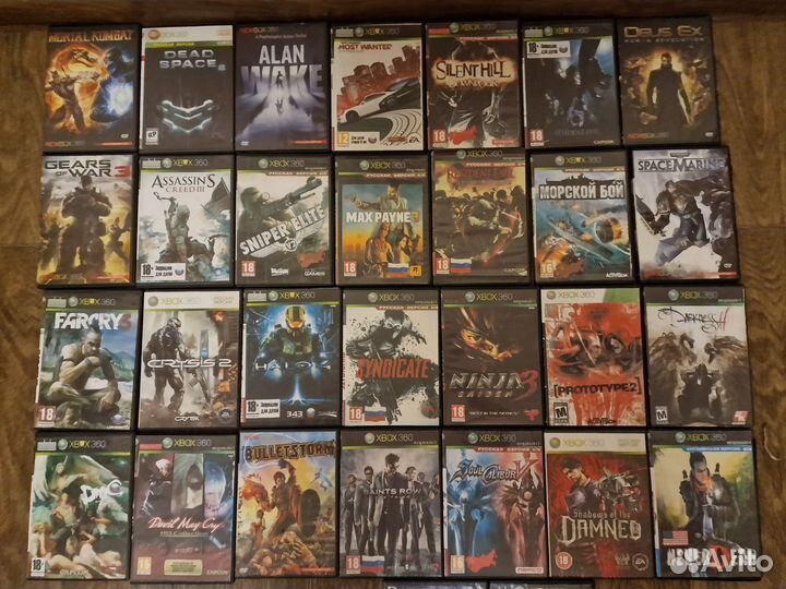 Xbox 360-прошитый привод 30 дисков