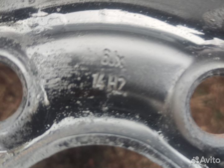 Диски r14 штампованые на Шкода Фабия 2