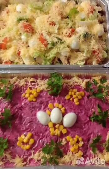 Салаты на заказ с доставкой