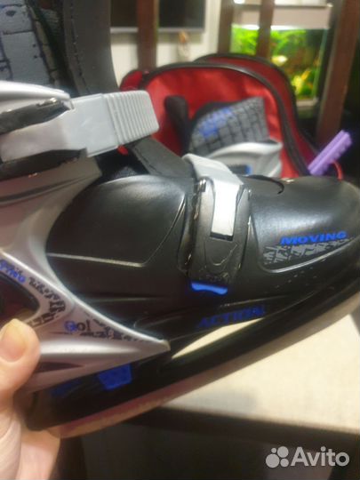 Коньки детские раздвижные 33 36