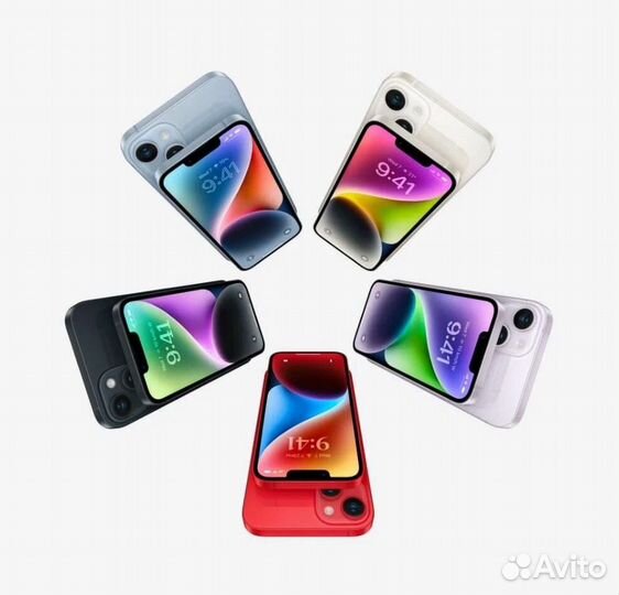 iPhone 14, 128 гб, nano SIM+eSIM, Purple