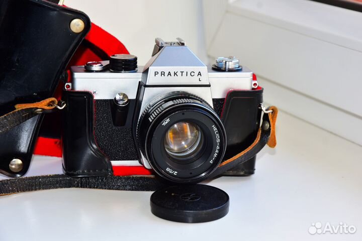 Praktica L Pentacon зеркалка Гелиос-44М-4 58mm f/2