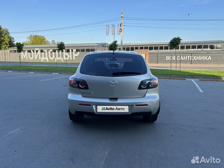 Mazda 3 1.6 МТ, 2007, 123 100 км