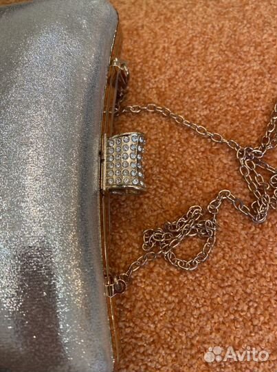 Сумка клатч с цепочкой