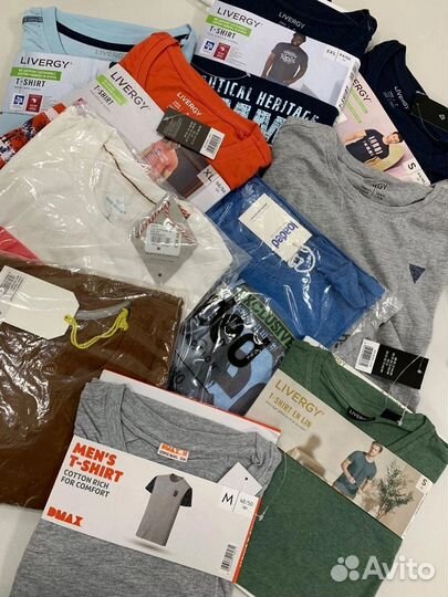 Опт. Мужские футболки Livergy