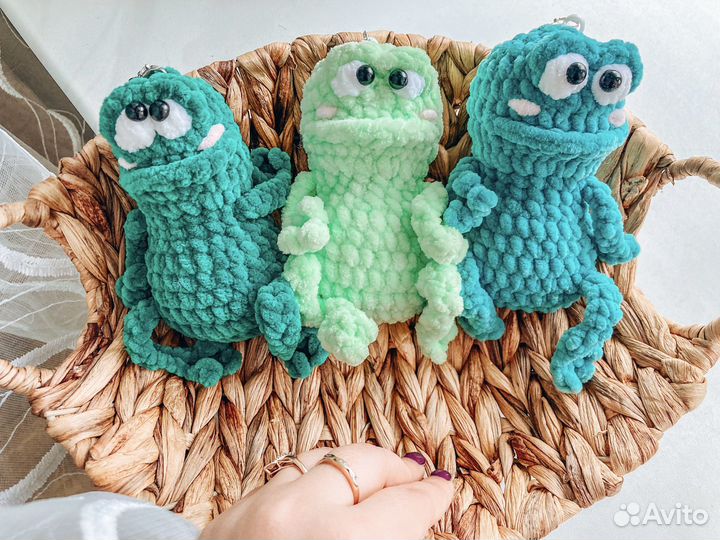 Вязаные игрушки ручной работы