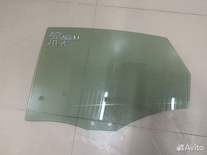 Стекло двери Audi A6 C6 2009г