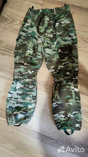 Утепленные брюки мультикам рабочие