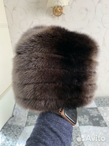 Шапка норковая женская