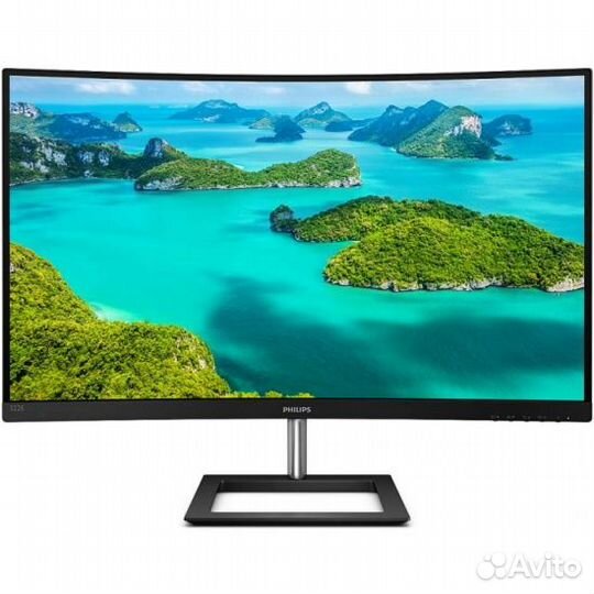 Монитор 32" Philips 322E1C черно-серебристый