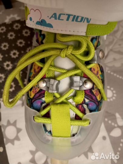 Детские роликовые коньки раздвижные